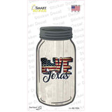 Love Texas Silhouette Novelty Mason Jar Sticker Decal Small