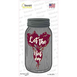 Let The Beet Drop Novelty Mason Jar Sticker Decal Small