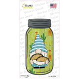 Gnome With Tacos Novelty Mason Jar Sticker Decal Small