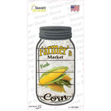 Corn Farmers Market Novelty Mason Jar Sticker Decal Small