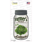 Lettuce Farmers Market Novelty Mason Jar Sticker Decal Small