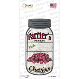 Cherries Farmers Market Novelty Mason Jar Sticker Decal Small