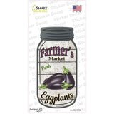 Eggplants Farmers Market Novelty Mason Jar Sticker Decal Small