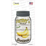 Bananas Farmers Market Novelty Mason Jar Sticker Decal Small