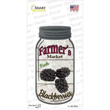 Blackberries Farmers Market Novelty Mason Jar Sticker Decal Small