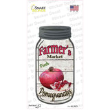 Pomegranates Farmers Market Novelty Mason Jar Sticker Decal Small