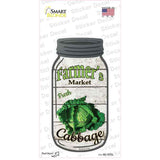 Cabbage Farmers Market Novelty Mason Jar Sticker Decal Small