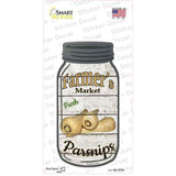 Parsnips Farmers Market Novelty Mason Jar Sticker Decal Small