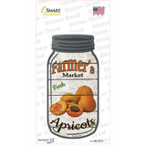 Apricots Farmers Market Novelty Mason Jar Sticker Decal Small