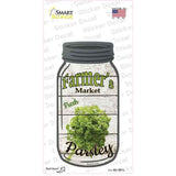 Parsley Farmers Market Novelty Mason Jar Sticker Decal Small