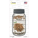 Coriander Farmers Market Novelty Mason Jar Sticker Decal Small