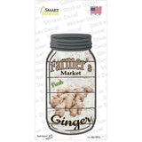 Ginger Farmers Market Novelty Mason Jar Sticker Decal Small