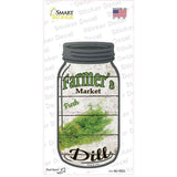 Dill Farmers Market Novelty Mason Jar Sticker Decal Small