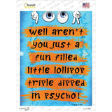 Little Lollipop Novelty Rectangle Sticker Decal