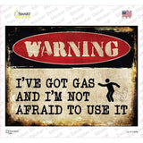 Ive Got Gas Novelty Rectangle Sticker Decal Small