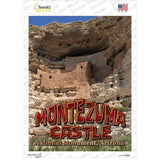 Montezuma Castle Novelty Rectangle Sticker Decal