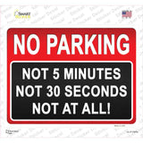 No At All Novelty Rectangle Sticker Decal