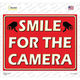Smile For The Camera Novelty Rectangle Sticker Decal