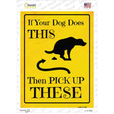 Pick Up These Novelty Rectangular Sticker Decal