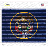 Utah Flag Novelty Rectangle Sticker Decal Small