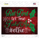 Take An Elfie Novelty Rectangle Sticker Decal Small