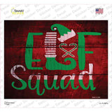 Elf Squad Novelty Rectangle Sticker Decal Small