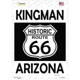 Kingman Arizona Historic Route 66 Novelty Rectangle Sticker Decal