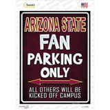 Arizona State Novelty Rectangle Sticker Decal