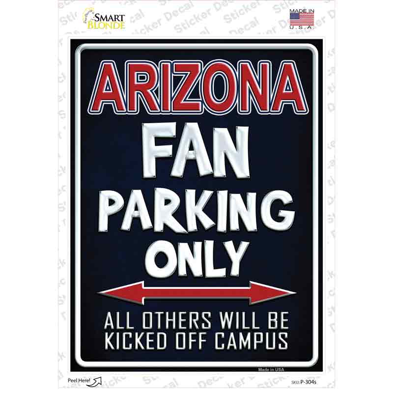 Arizona Novelty Rectangle Sticker Decal