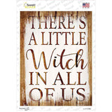 Witch In Us All Novelty Rectangle Sticker Decal Small