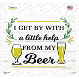 Drunk Get Awesome Novelty Rectangle Sticker Decal