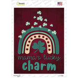 Mamas Lucky Charm Novelty Rectangle Sticker Decal Small