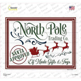 North Pole Trading Co Novelty Rectangle Sticker Decal Small