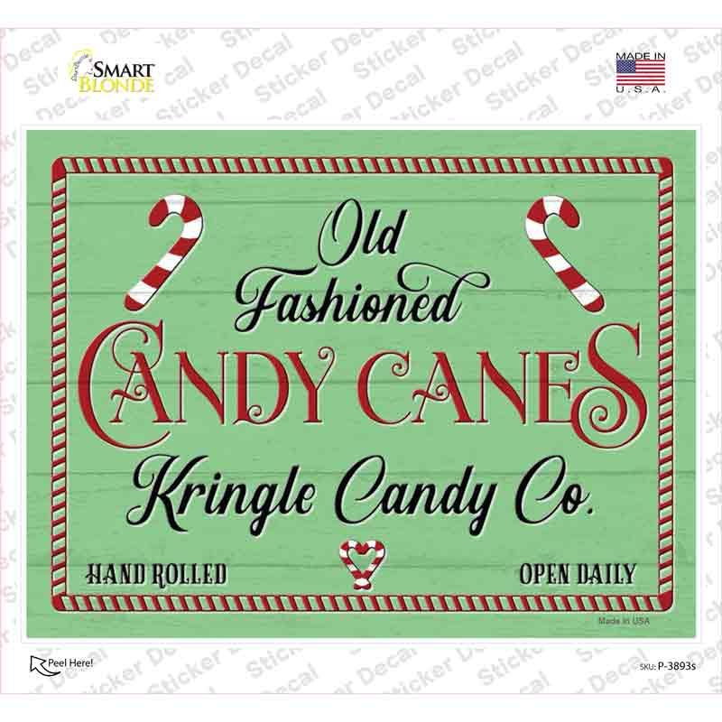 Kringle Candy Co Novelty Rectangle Sticker Decal Small