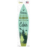 Heaven is Closer Novelty Surfboard Sticker Decal