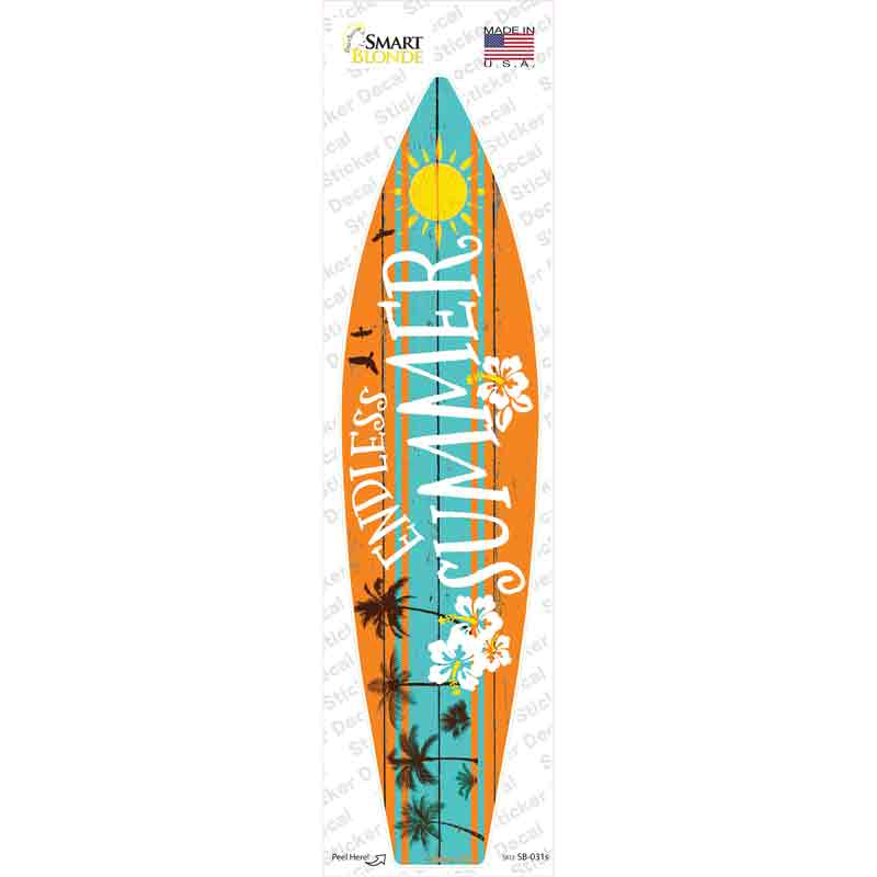 Endless Summer Novelty Surfboard Sticker Decal Small