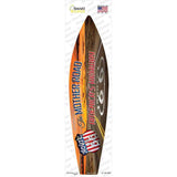 Route 66 With Sunset Novelty Surfboard Sticker Decal