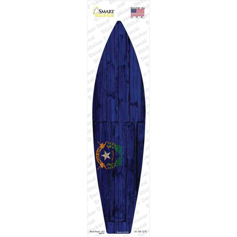 Nevada State Flag Novelty Surfboard Sticker Decal Small