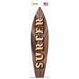 Surfer Bulb Lettering Novelty Surfboard Sticker Decal