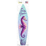 Salty Dreams Seahorse Novelty Surfboard Sticker Decal Small