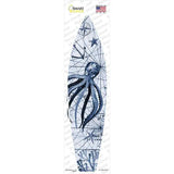 Black and White Octopus Novelty Surfboard Sticker Decal Small