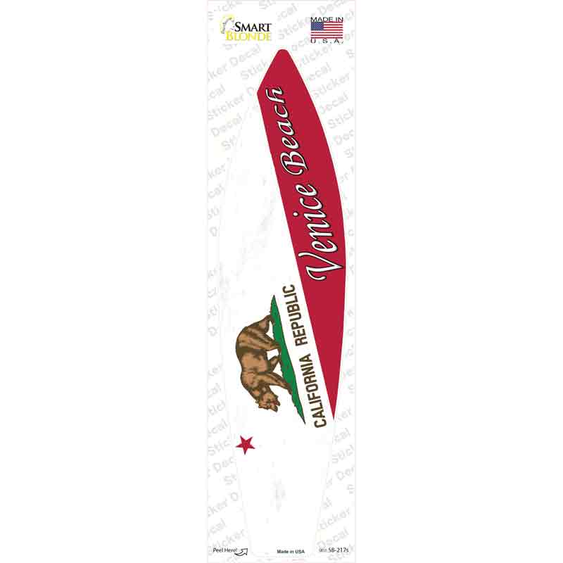 Venice Beach California Novelty Surfboard Sticker Decal