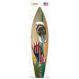 California Flag Flip Flop Novelty Surfboard Sticker Decal Small