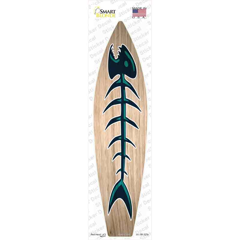 Dead Fish Novelty Surfboard Sticker Decal Small