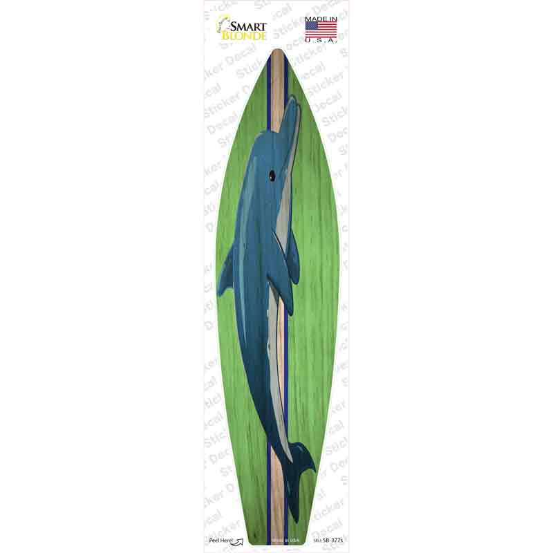 Dolphin Novelty Surfboard Sticker Decal