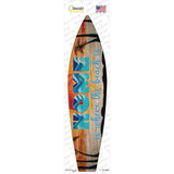 Home Is Where The Beach Is Novelty Surfboard Sticker Decal
