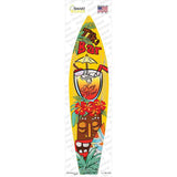 Tiki Bar Key West Novelty Surfboard Sticker Decal Small