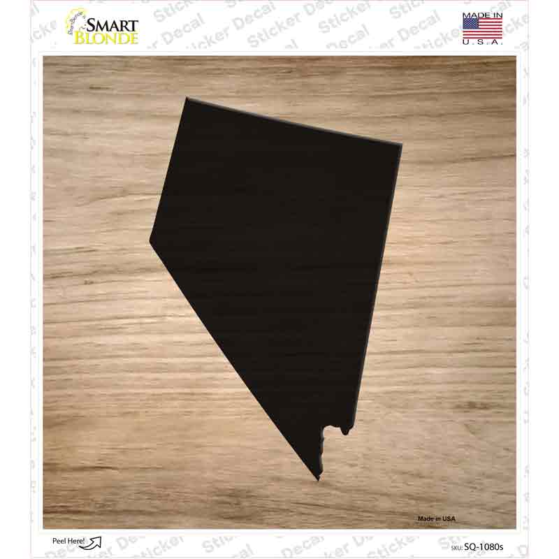 Nevada Shape Letter Tile Novelty Square Sticker Decal Small