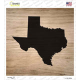 Texas Shape Letter Tile Novelty Square Sticker Decal Small