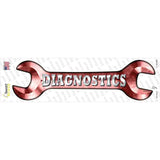 Diagnostics Novelty Wrench Sticker Decal